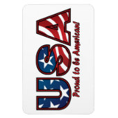 Magnet Flexible American Pride (Vertical)