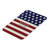 Magnet Flexible American USA Flag Patriotic July 4th Custom (Côté Gauche)