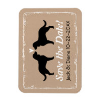 American Water Spaniels Mariage Sauvez la date