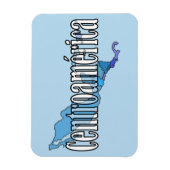 Magnet Flexible Amérique centrale (Vertical)