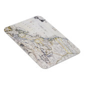 Magnet Flexible AMÉRIQUE COLONIALE : MAP, c1770 (Côté Droit)