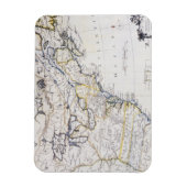 Magnet Flexible AMÉRIQUE COLONIALE : MAP, c1770 (Vertical)