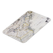 Magnet Flexible AMÉRIQUE COLONIALE : MAP, c1770 (Côté Gauche)
