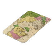 Magnet Flexible Amérique du Nord, Asie (Côté Gauche)