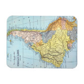 Magnet Flexible AMÉRIQUE DU SUD : MAP, c1890 (Horizontal)