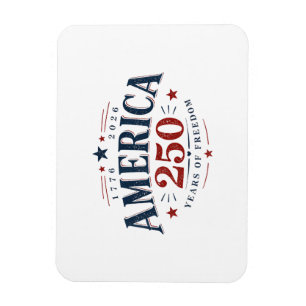 Magnet Flexible Amérique États-Unis 250e, 250 Ans de Liberté