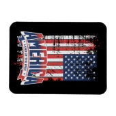 Magnet Flexible Amérique - Pays des libres (Horizontal)