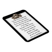 Magnet Flexible Ami amusant sont comme Citation de sous-vêtements  (Côté Droit)