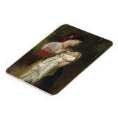 Magnet Flexible Amiration maternelle par William Bouguereau (Côté Gauche)