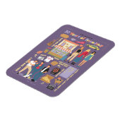 Magnet Flexible AMIS™ | 30 ans d'amitié (Côté Gauche)