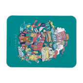 Magnet Flexible AMIS™ | Collage de dessin (Horizontal)