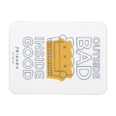 Magnet Flexible AMIS™ | Dehors Mauvais, Inside Good (Horizontal)