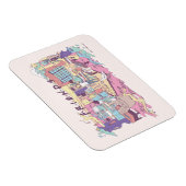 Magnet Flexible AMIS™ | Dessin de l'appartement (Côté Droit)