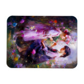 Magnet Flexible Amis et fleurs 2 (Horizontal)