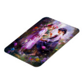 Magnet Flexible Amis et fleurs 2 (Côté Gauche)