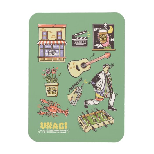 Magnet Flexible AMIS™ | Graphique d'icônes de dessin (Vertical)