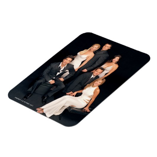 Magnet Flexible AMIS™ | Groupe en noir et blanc (Côté Gauche)