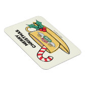 Magnet Flexible AMIS™ | Musique de vacances Perk Central (Côté Droit)