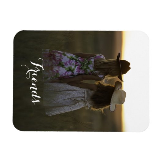 Magnet Flexible Amis rustiques (Horizontal)