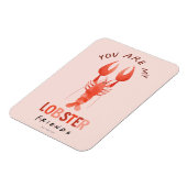 Magnet Flexible AMIS™ | Vous êtes mon homard aquarelle graphique (Côté Gauche)