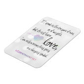 Magnet Flexible Amour 1 Corinthiens 13:1 (Côté Gauche)