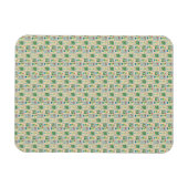 Magnet Flexible amour cactus - aquarelle (Horizontal)
