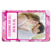 Magnet Flexible Amour Coeur Confetti I Texte Retour Flexible (Horizontal)