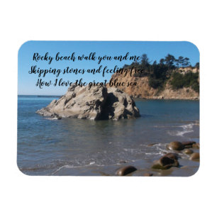 Magnet Flexible Amour de plage rocheuse