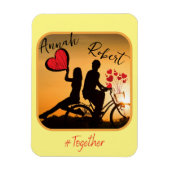 Magnet Flexible Amour toujours romantique (Vertical)