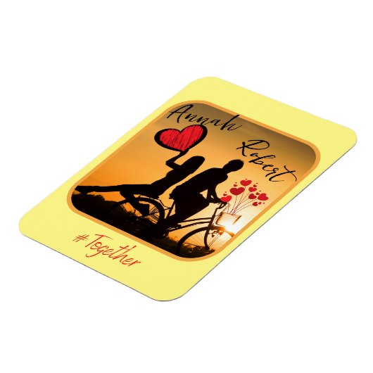 Magnet Flexible Amour toujours romantique (Côté Gauche)