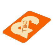 Magnet Flexible Ampersand Chill Minimaliste (Côté Gauche)