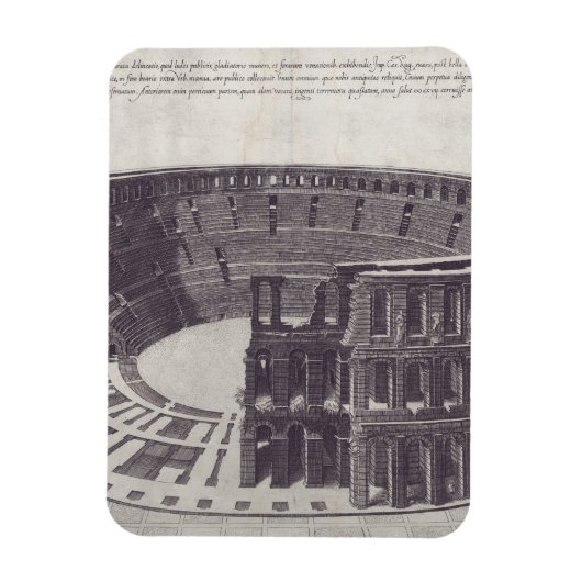 Magnet Flexible Amphithéâtre de Vérone à Piazza Bra (Vertical)