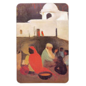 Magnet Flexible Amrita Sher-Gil - conteuse ancienne, (Vertical)