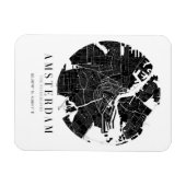 Magnet Flexible Amsterdam Citymap (Horizontal)