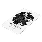 Magnet Flexible Amsterdam Citymap (Côté Gauche)