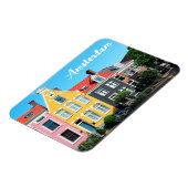 Magnet Flexible Amsterdam Holland Houses Travel souvenir (Côté Gauche)