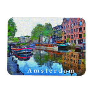 Magnet Flexible Amsterdam. Un port tranquille.