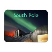 Magnet Flexible Amundsen-Scott Pôle Sud Station, Lumières Sud (Horizontal)