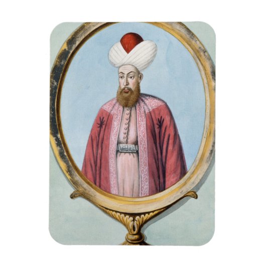Magnet Flexible Amurath (Murad) I (1319-89), Sultan 1359-89, de (Vertical)