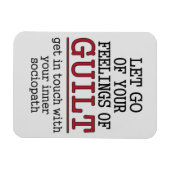 Magnet Flexible Amusant aimant d'auto-connaissance (Horizontal)