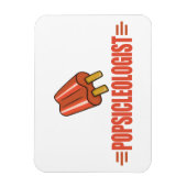 Magnet Flexible Amusant cerisier Popsicle (Vertical)