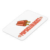 Magnet Flexible Amusant cerisier Popsicle (Côté Gauche)