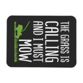 Magnet Flexible Amusant Moulage De Pelouse - L'Herbe Appelle (Horizontal)