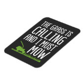 Magnet Flexible Amusant Moulage De Pelouse - L'Herbe Appelle (Côté Gauche)