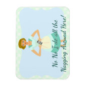 Magnet Flexible Amusant Pas Nagging Smart Phone Kitsch Art (Vertical)