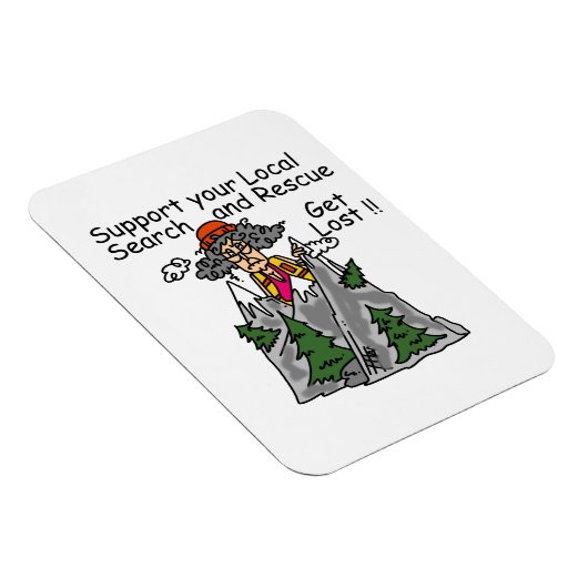 Magnet Flexible Amusant se perdre (Côté Droit)