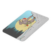 Magnet Flexible Amusante escalade de roche paresseuse (Côté Gauche)