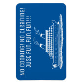 Magnet Flexible Amusement Pas De Cuisine Croisière Navire Cabine S (Vertical)