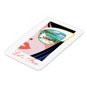 Magnet Flexible Amusons-nous - Le Lotus Blanc (Côté Gauche)