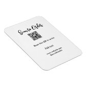 Magnet Flexible Analyser pour commander analyser le code QR ajoute (Côté Droit)